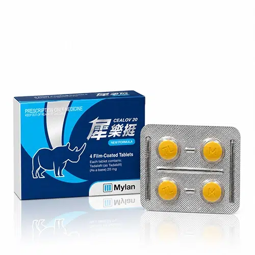 犀樂挺膜衣錠 Cealov 20mg （4顆）