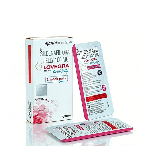 女用果凍威而鋼 Lovegra Oral Jelly100mg（7包）