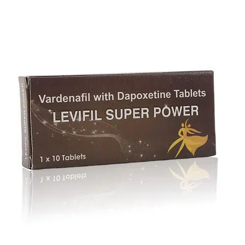 Levifil Super Power 側邊包裝設計 Levifil Super Power 外盒側邊 LOGO 與藥名
