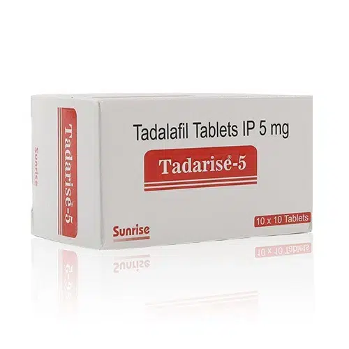 Tadarise-5右側包裝外觀圖 犀利士每日錠5mg盒裝右側仰視圖