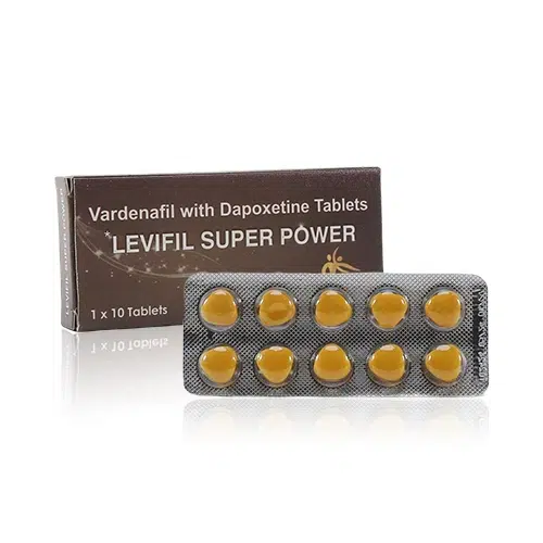 Levifil Super Power 雙效樂威壯藥盒與錠劑實拍圖