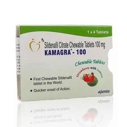 Kamagra Polo 威而鋼口溶片盒裝正面 Kamagra 威而鋼口溶片 包裝正面圖