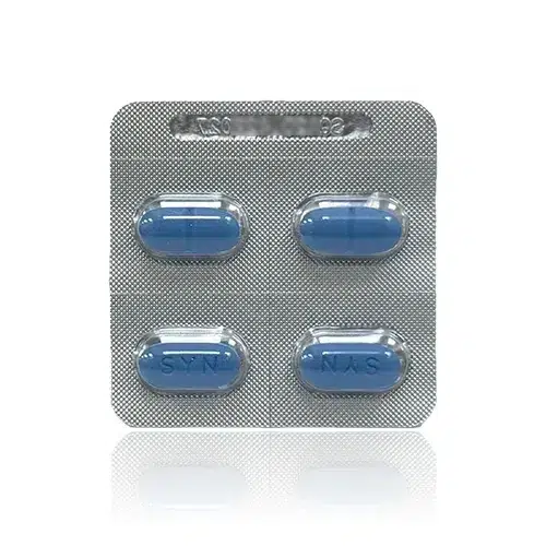 速立壯藥錠鋁箔包裝圖 速立壯膜衣錠藥錠實體圖(4顆裝)
