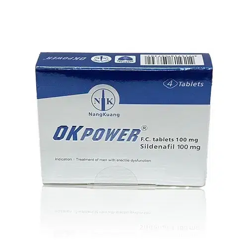 美好挺 OKPOWER 包裝擺拍 美好挺 OKPOWER 藥盒正面擺拍圖