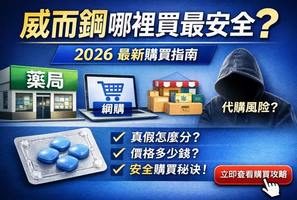 威而鋼哪裡買