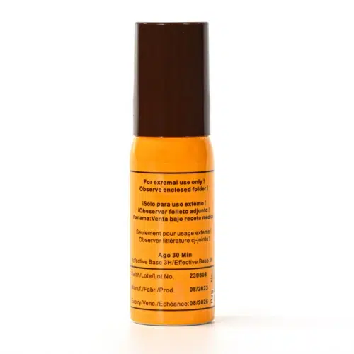 金剛噴霧劑15ML 噴霧瓶背面圖 金剛噴霧劑15ML 噴霧瓶背面