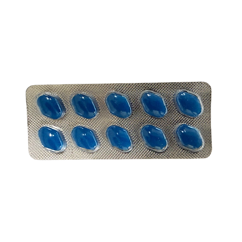 SILDALIP GOLD 200mg 藍色藥錠展示圖 雙效威而鋼藍水晶 SILDALIP GOLD 200mg 藍色藥錠
