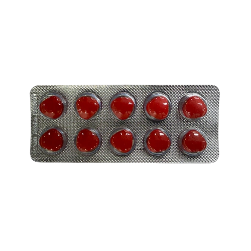 Levifil Power 80mg 紅色藥錠展示圖 雙效樂威壯 Levifil Power 80mg 紅色藥錠