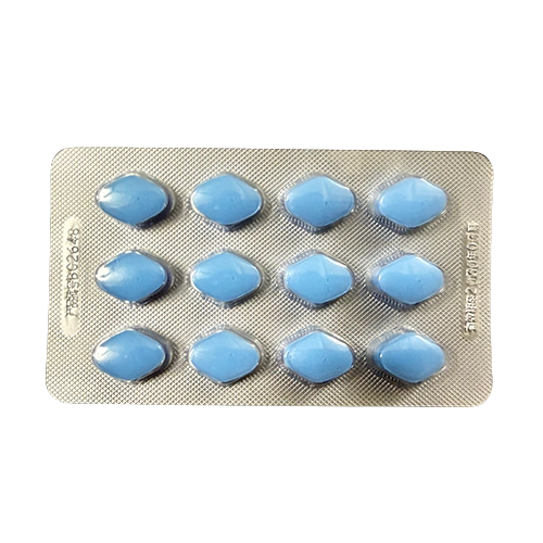 愛力馳西地那非50mg 藍色藥錠展示圖 愛力馳枸櫞西地那非片50mg 藍色藥錠